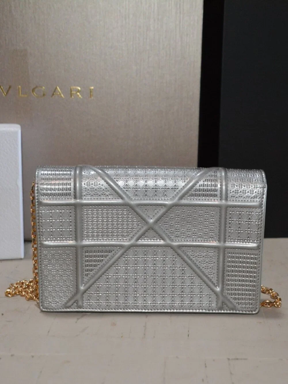 Christian Dior Diorama Wallet on Chain